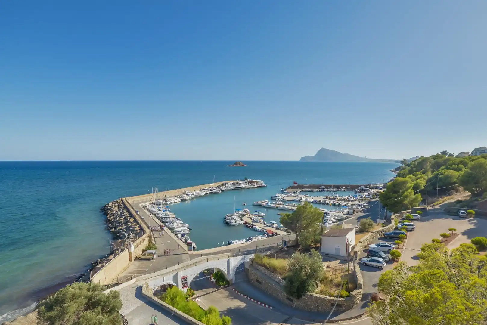 Vista exterior de Apartamento de alquiler en Altea con Aire acondicionado, Calefacción y Terraza