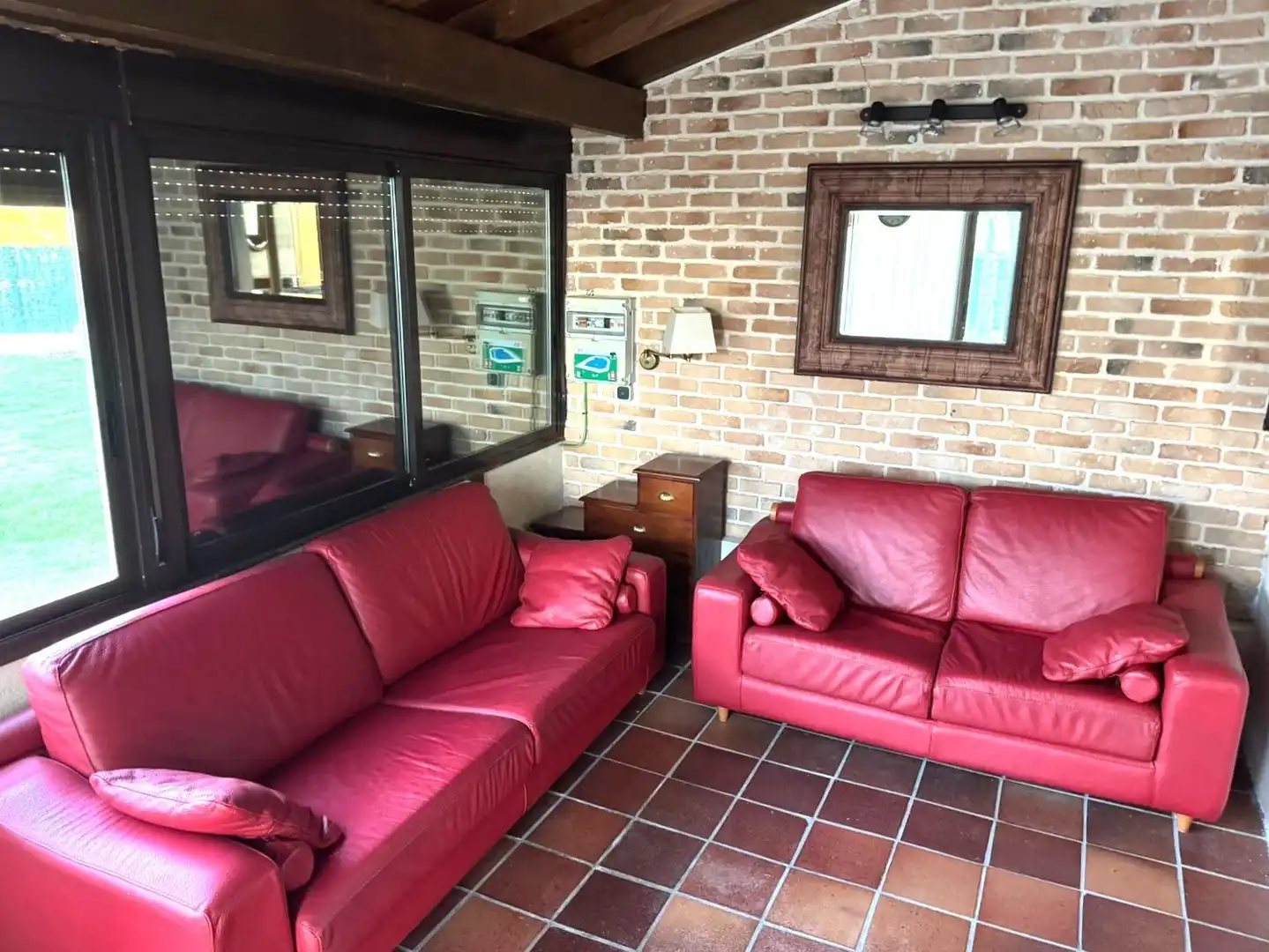 Sala de estar de Casa o chalet en venta en Olóriz / Oloritz con Aire acondicionado, Calefacción y Jardín privado
