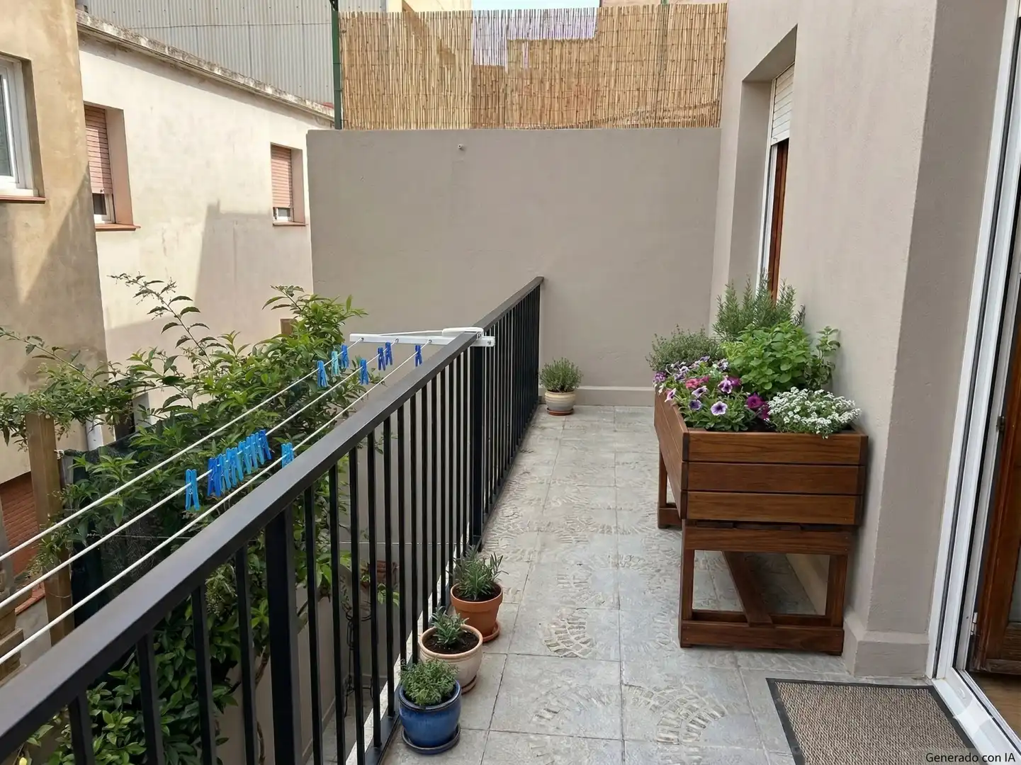 Terraza de Casa adosada en venta en Sant Feliu de Guíxols con Calefacción, Trastero y Balcón