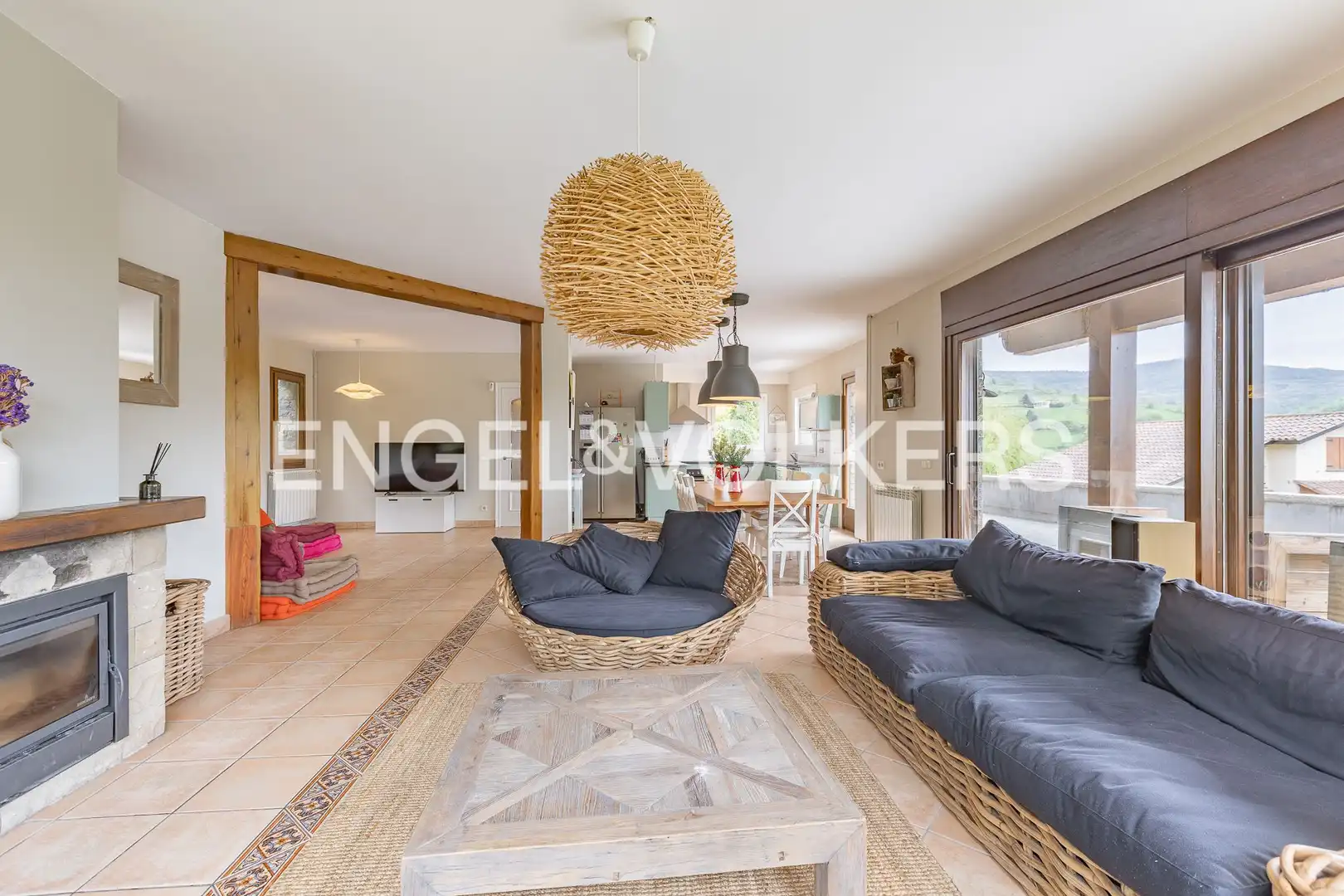 Sala de estar de Casa o chalet en venta en Molló con Calefacción, Jardín privado y Balcón