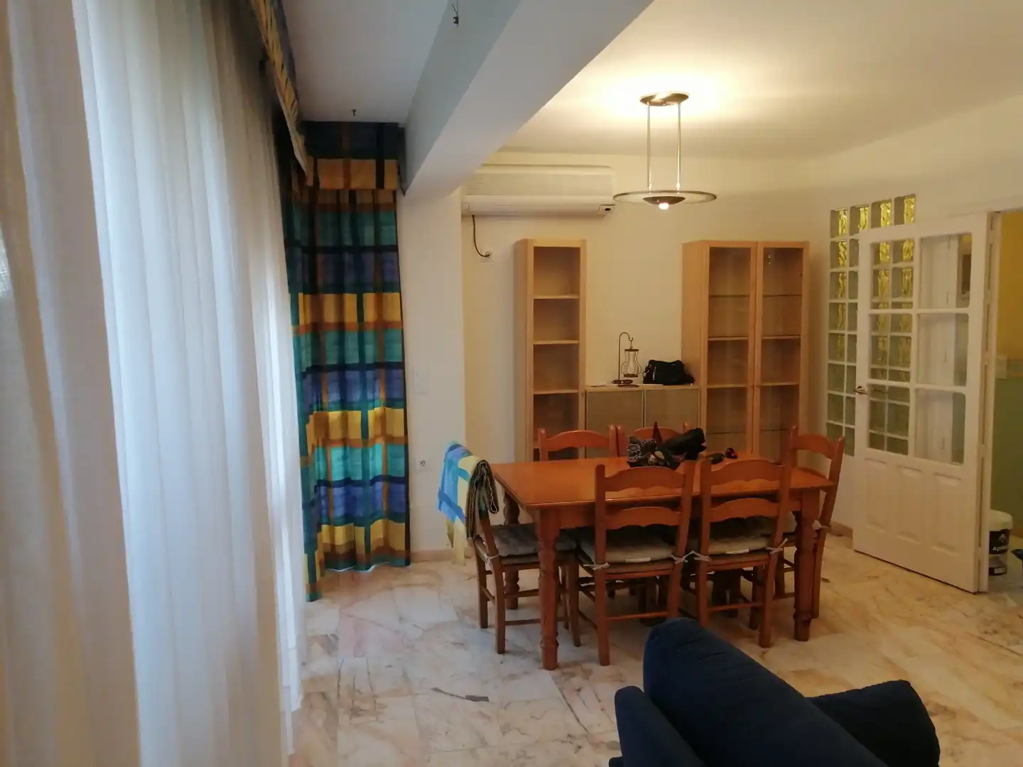 Dining room of Flat for sale in Sevilla  with Air Conditioner, Furnished and Oven