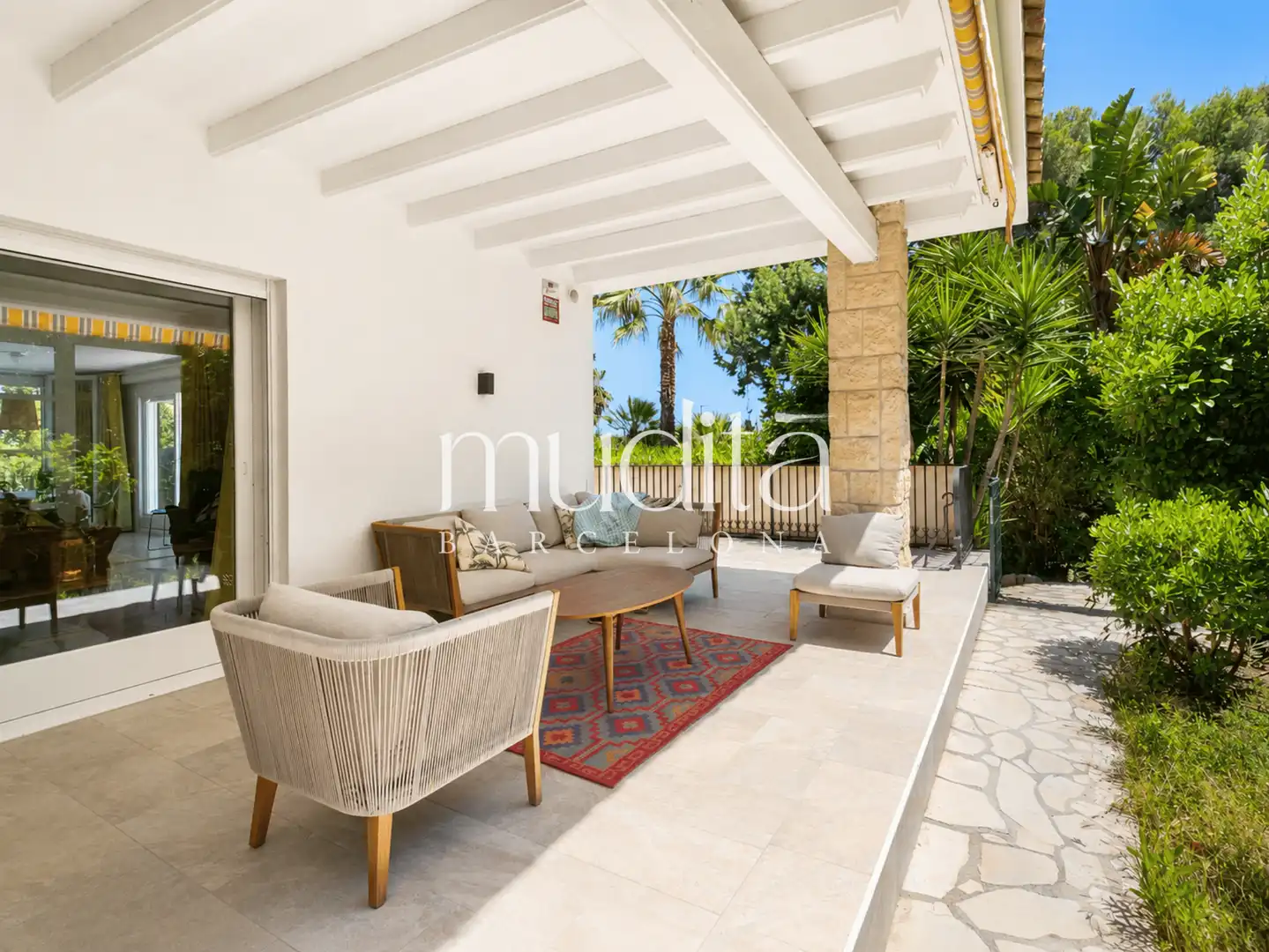 Terraza de Casa o chalet en venta en Roda de Berà con Calefacción, Jardín privado y Terraza