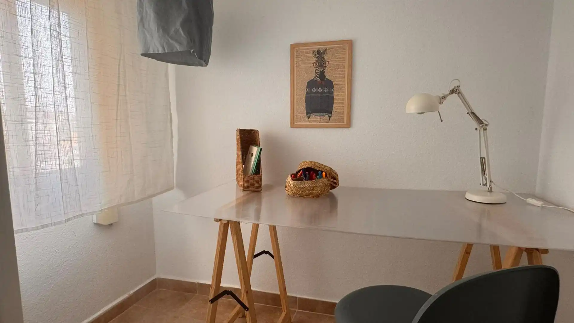 Esszimmer von Dachboden zum Verkauf in Canet de Mar mit Klimaanlage, Heizung und Terrasse