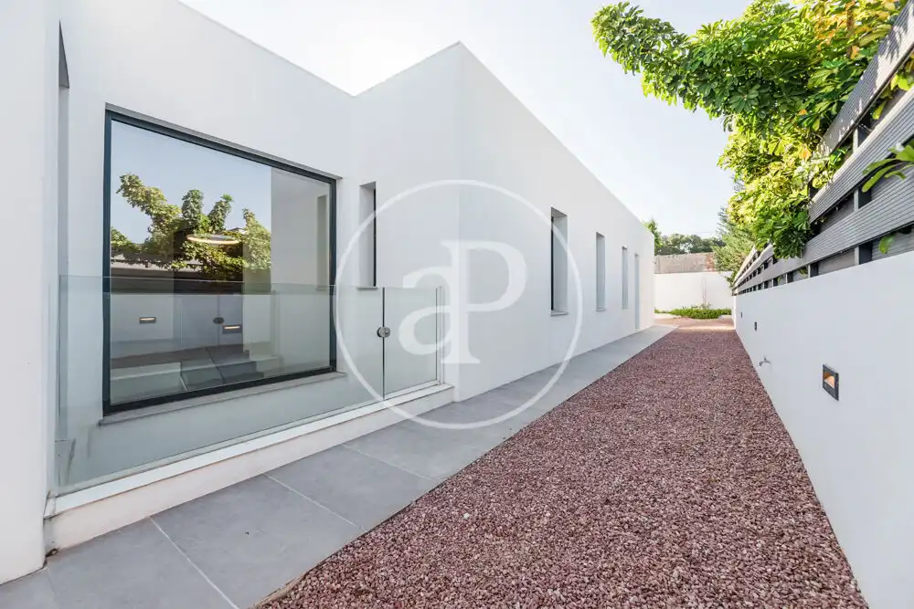 Vista exterior de Casa o chalet en venta en Náquera con Aire acondicionado, Calefacción y Terraza