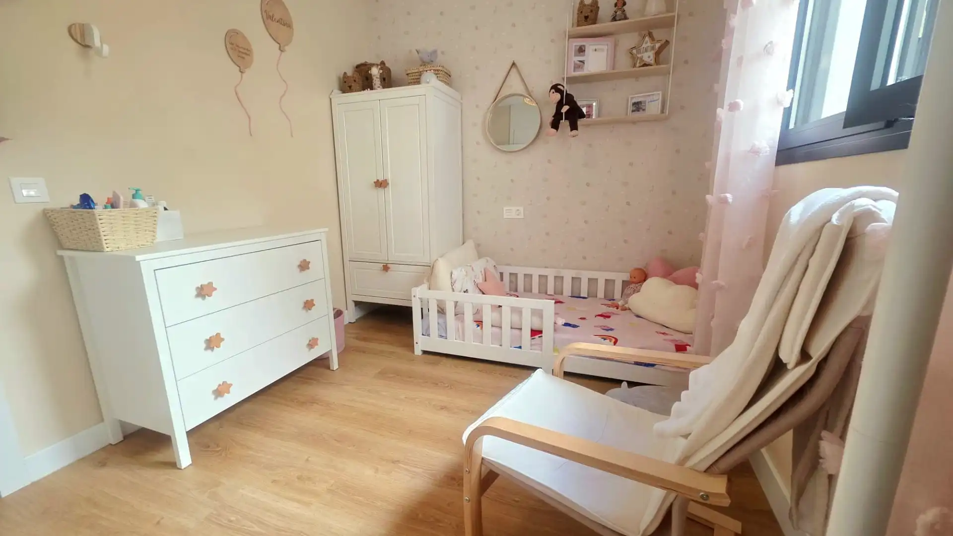 Bedroom of Flat for sale in Málaga  with Air Conditioner, Heating and Parquet flooring
