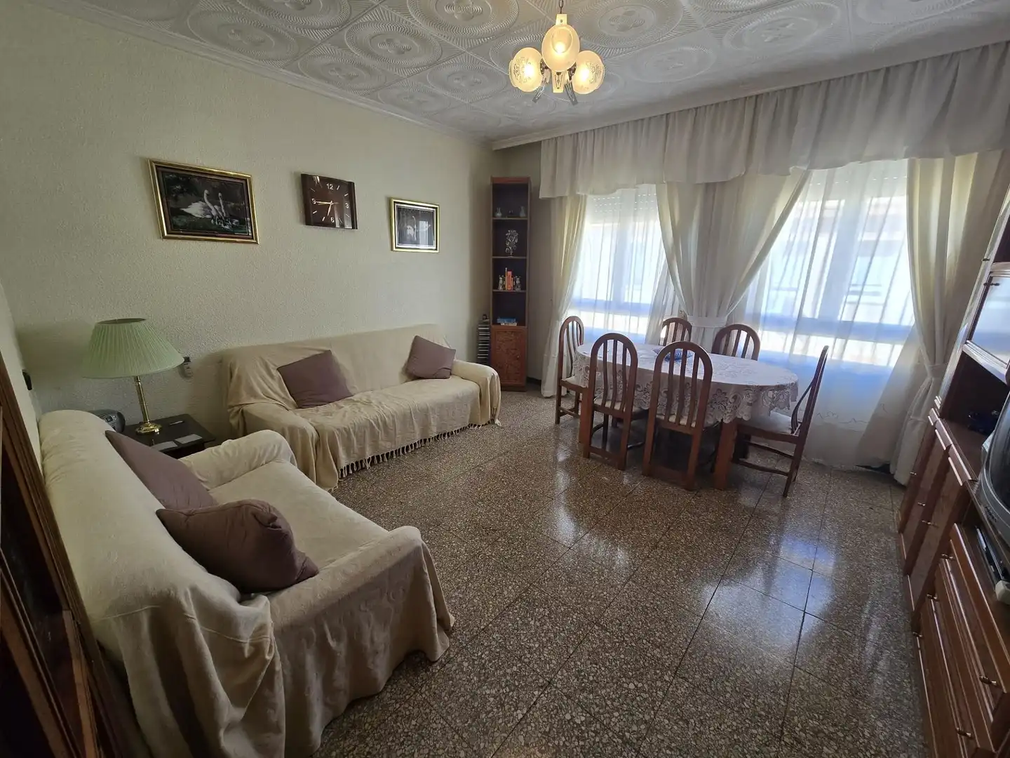 Living room of Apartments for sale in Sax  with Storage room