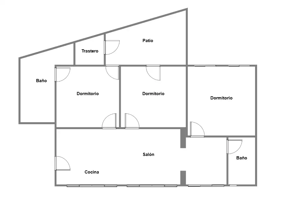 Wohnung zum Verkauf in Madrid mit Klimaanlage und Heizung