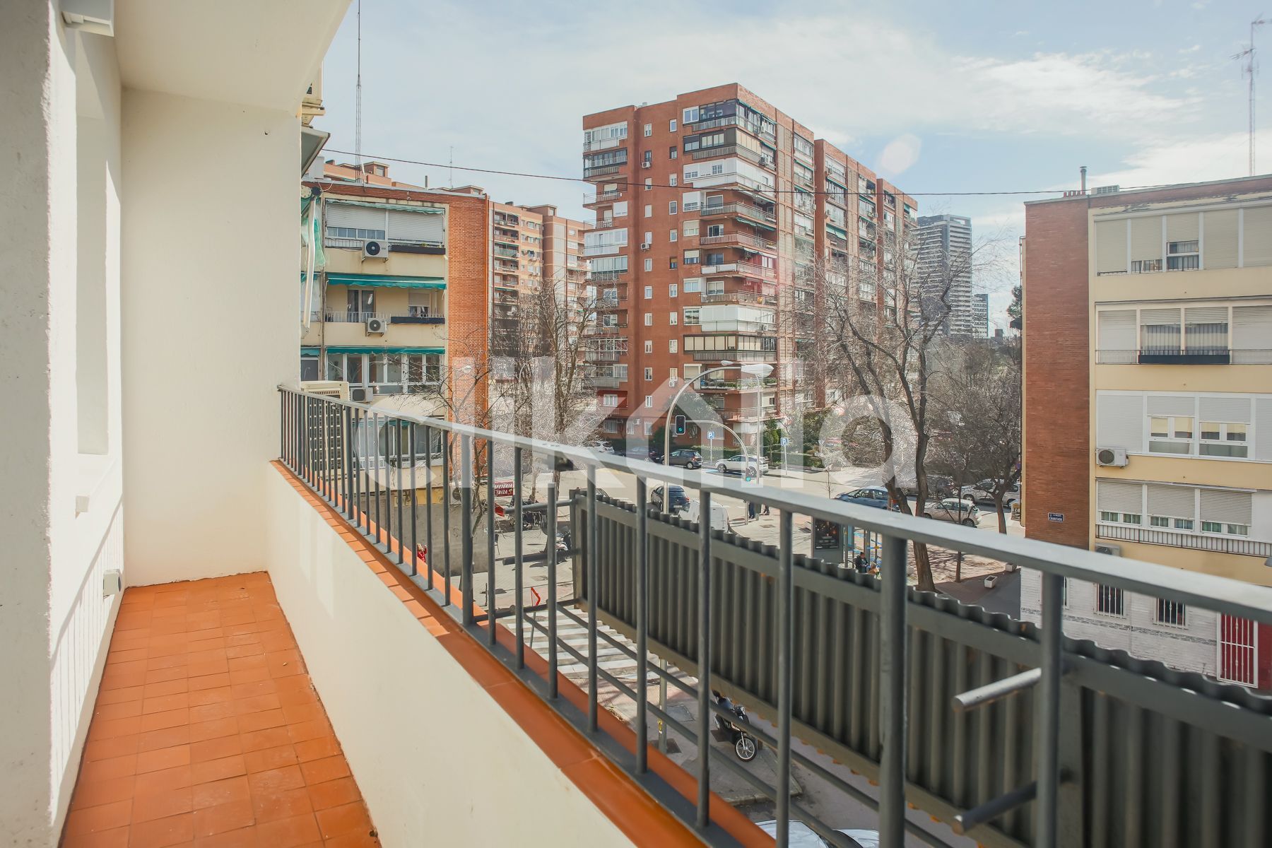 Vista exterior de Piso en venta en  Madrid Capital con Aire acondicionado, Calefacción y Terraza