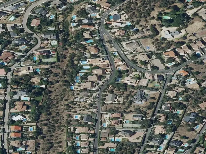 Vista exterior de Piso en venta en Torrelodones