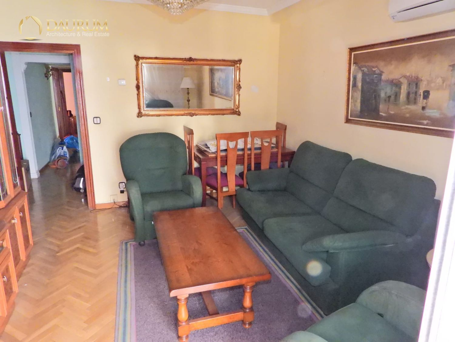 Sala d'estar de Pis en venda en  Madrid Capital amb Aire condicionat, Calefacció i Terrassa