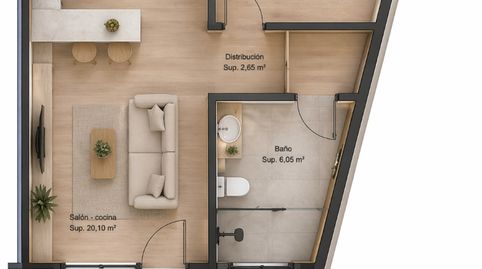 Foto 5 de Apartamento en venta en Po-550, 3-a, Noalla, Sanxenxo