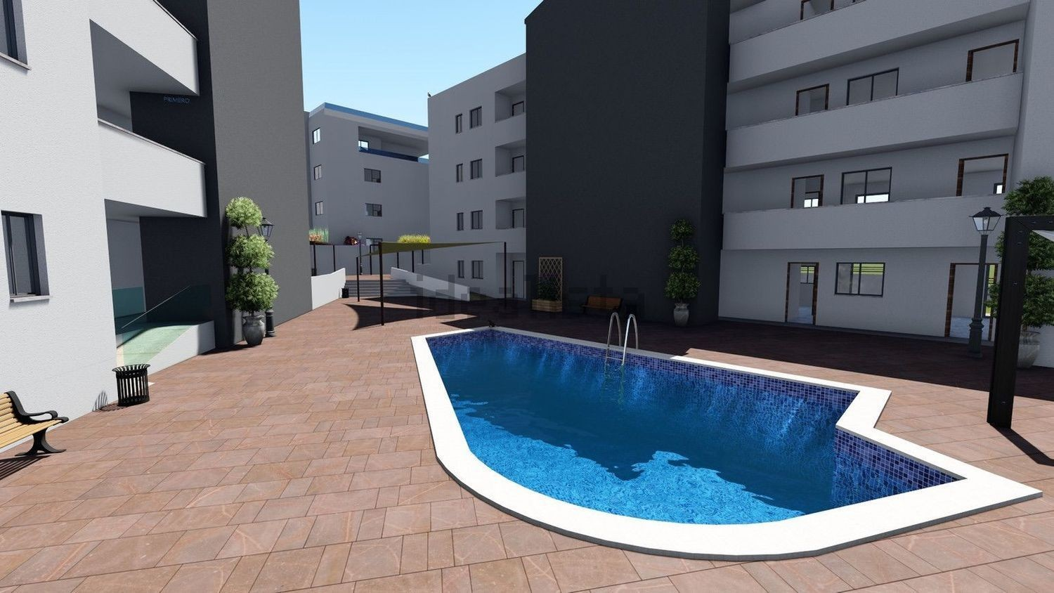 Piscina de Àtic en venda en Sant Antoni de Portmany amb Aire condicionat, Terrassa i Piscina comunitària