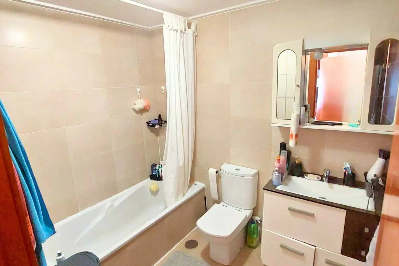 Bany de Apartament en venda en Calpe / Calp amb Aire condicionat, Calefacció i Balcó
