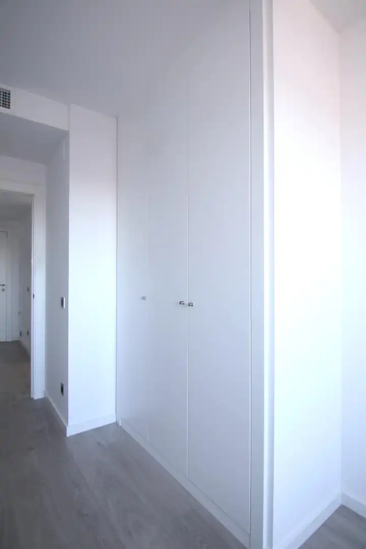 Schlafzimmer von Wohnung zur Miete in Sabadell mit Klimaanlage, Heizung und Parkett