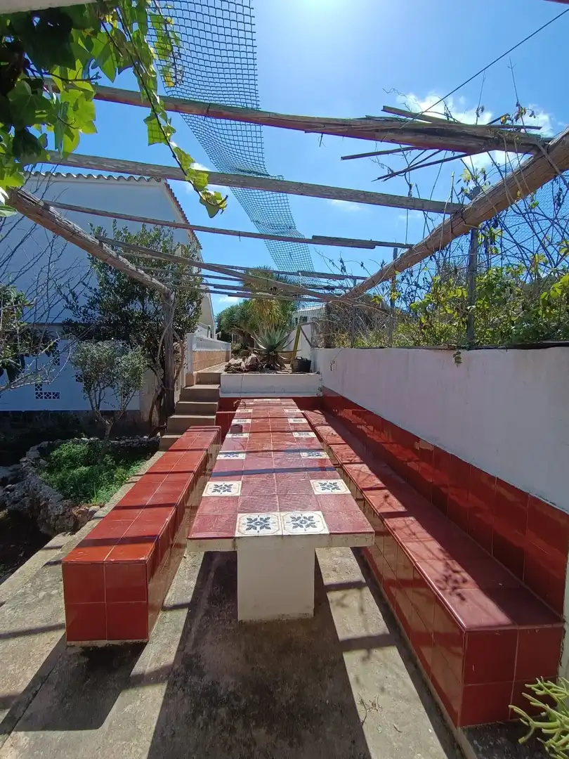 Terrassa de Casa o xalet en venda en Es Castell amb Calefacció, Jardí privat i Terrassa
