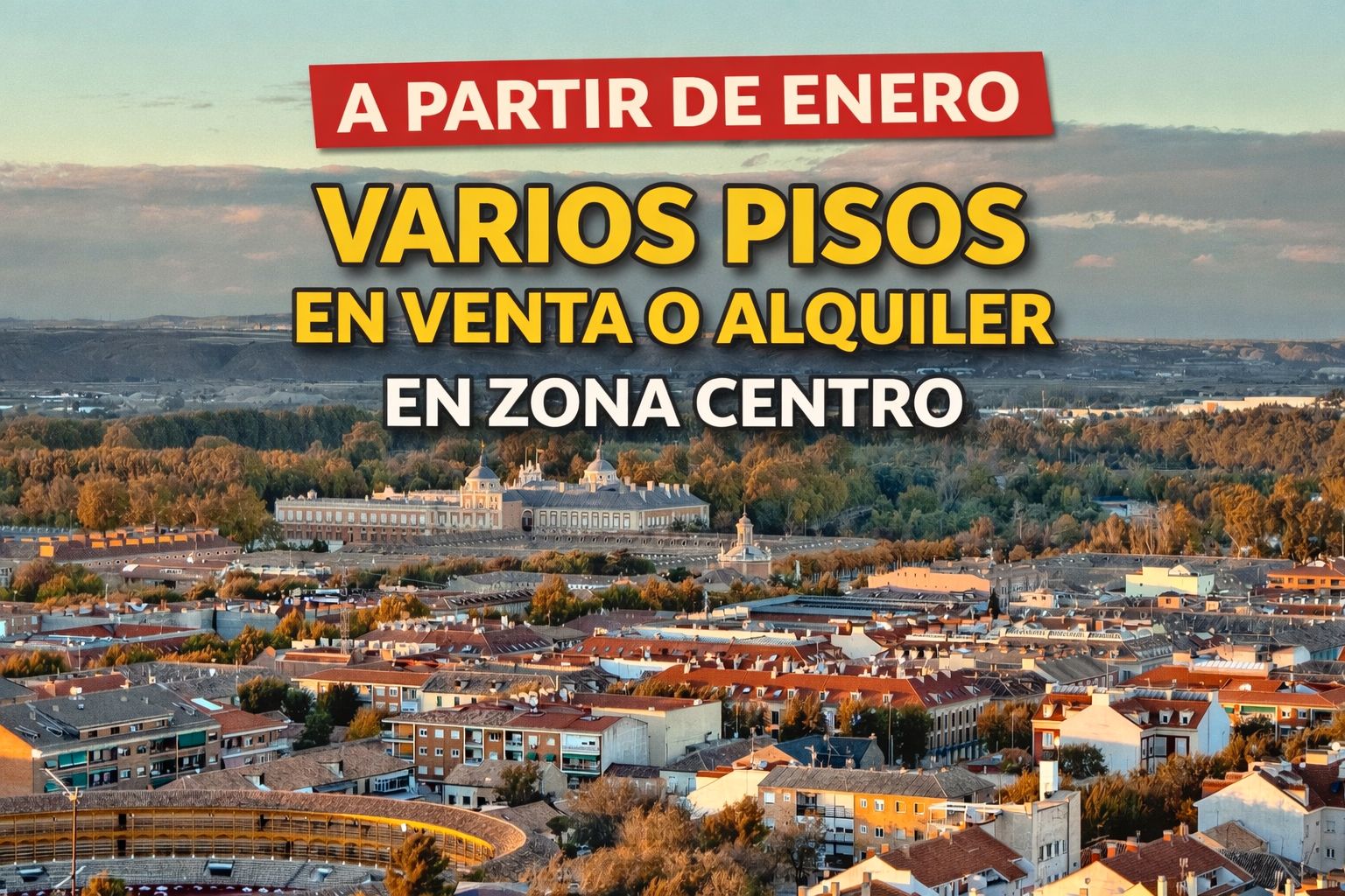 Piso de alquiler en Aranjuez