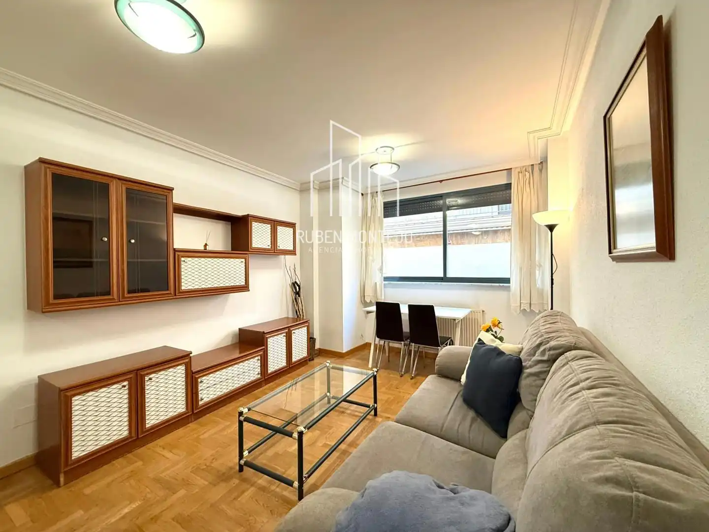 Sala d'estar de Apartament de lloguer en Salamanca amb Calefacció, Terrassa i Moblat