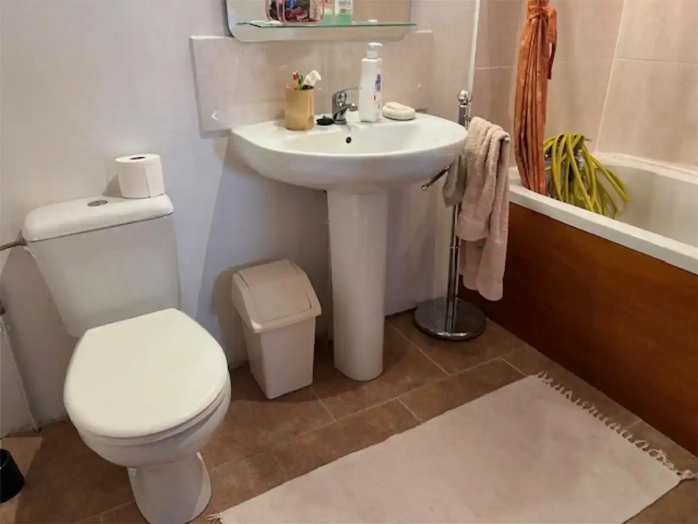 Baño de Casa adosada en venta en Zarra con Aire acondicionado y Balcón