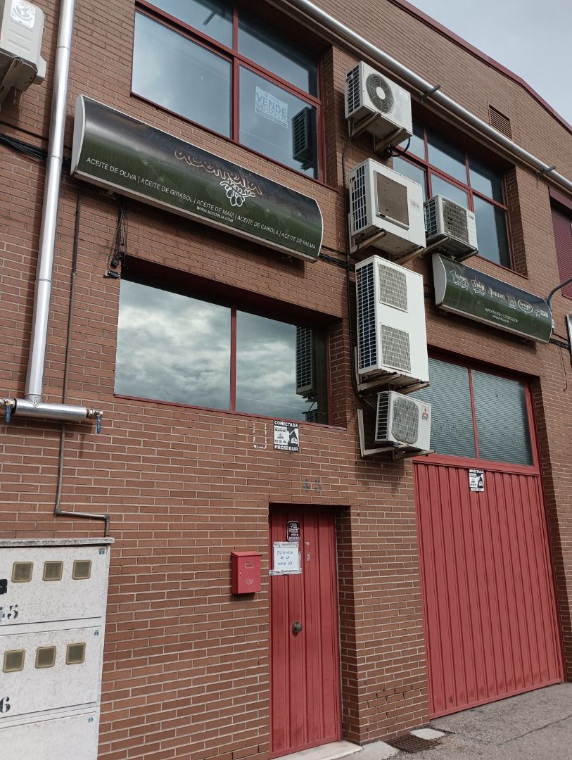 Exterior view of Industrial buildings for sale in  Madrid Capital
