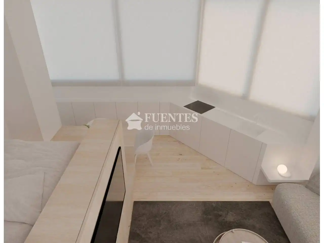 Cocina de Ático de alquiler en Alicante / Alacant con Aire acondicionado, Terraza y Amueblado