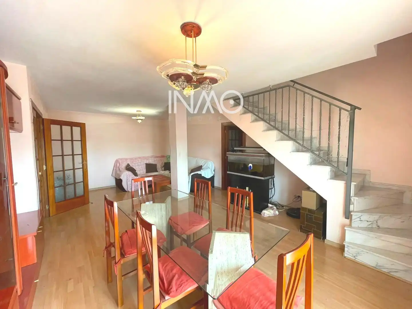 Wohnzimmer von Maisonette zum Verkauf in Rubí mit Klimaanlage, Heizung und Terrasse