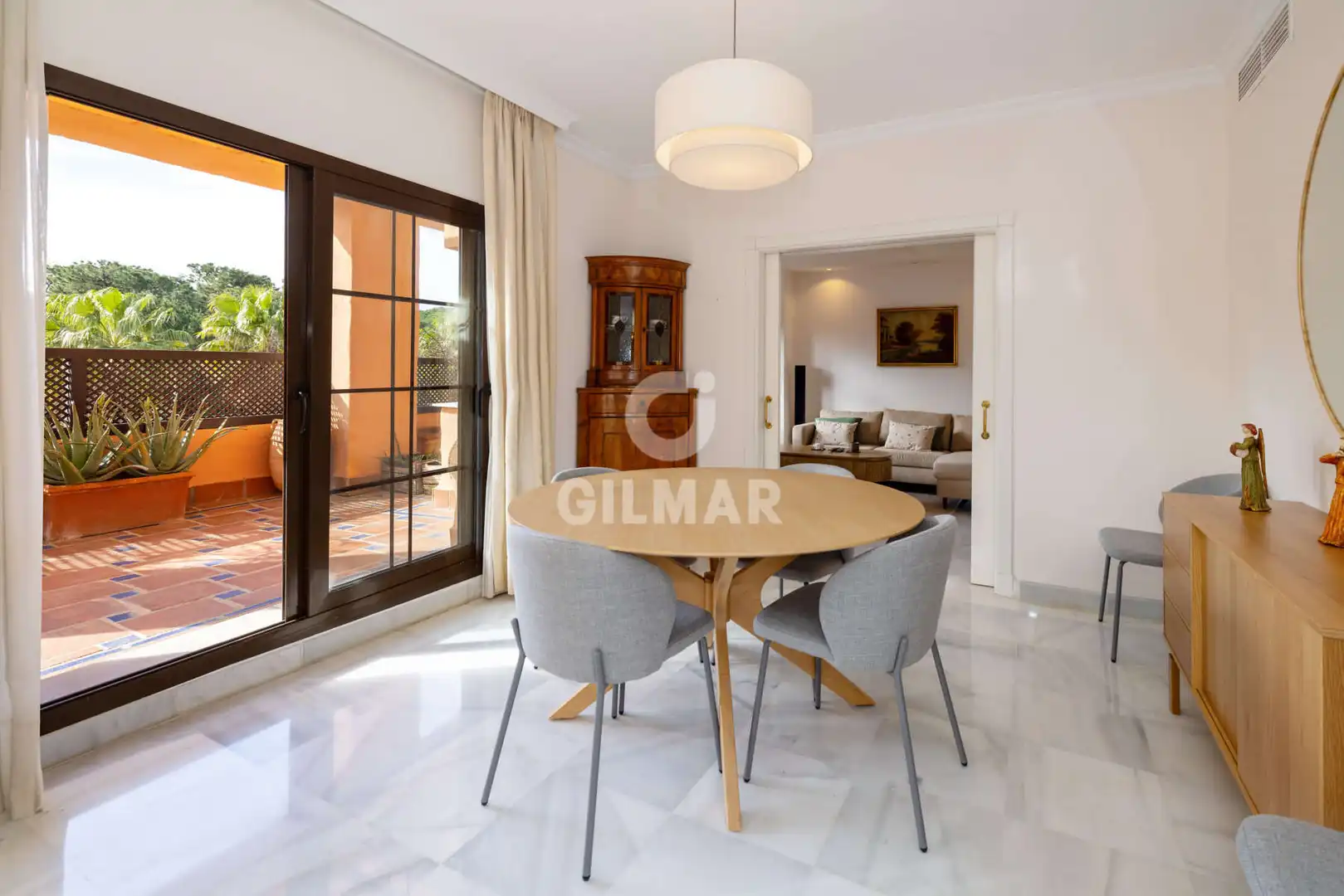 Dining room of Duplexes for sale in Estepona  with Heating, Private garden and Storage room