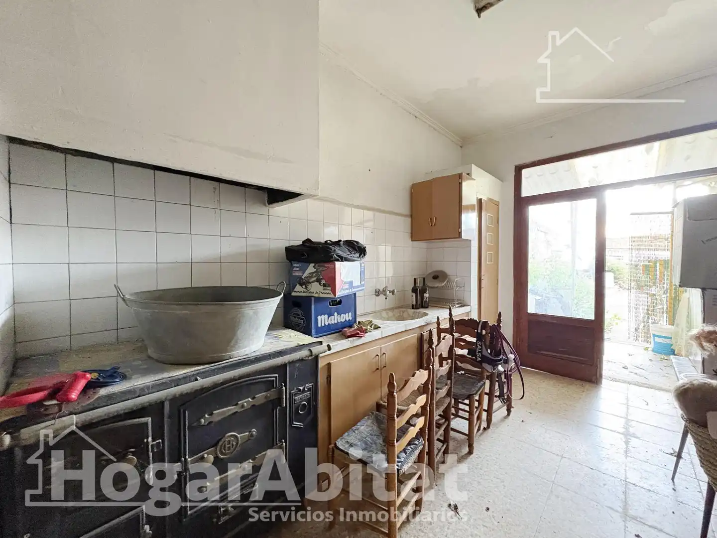 Cuina de Casa o xalet en venda en Tavernes de la Valldigna amb Terrassa