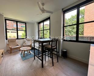 Exterior view of Apartment to rent in  Madrid Capital  with Air Conditioner, Heating and Furnished
