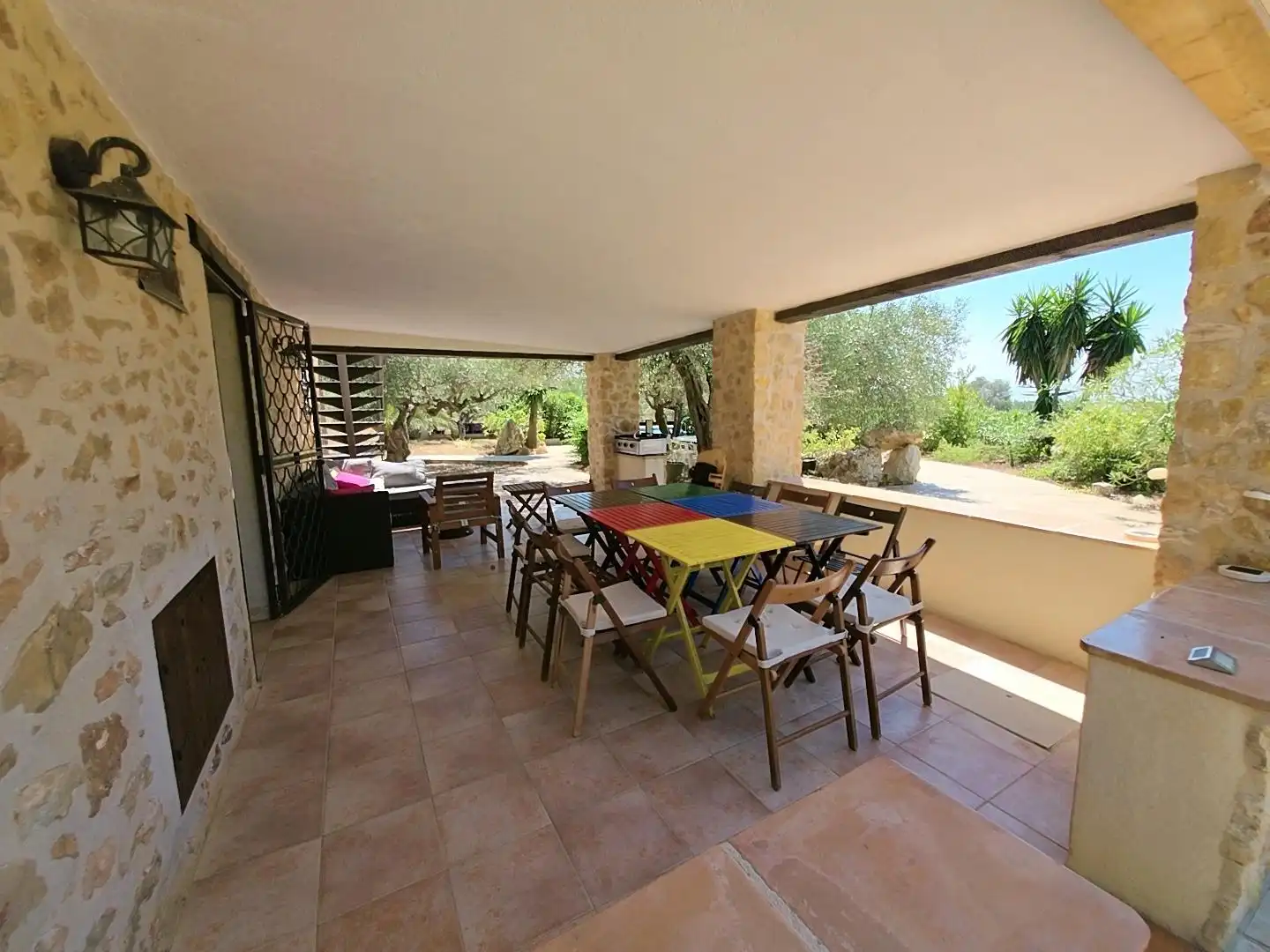 Garten von Country house zum Verkauf in L'Ametlla de Mar  mit Privatgarten, Terrasse und Schwimmbad