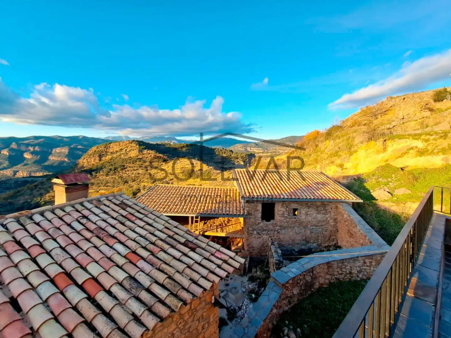 Vista exterior de Casa o xalet en venda en Conca de Dalt amb Jardí privat, Terrassa i Traster