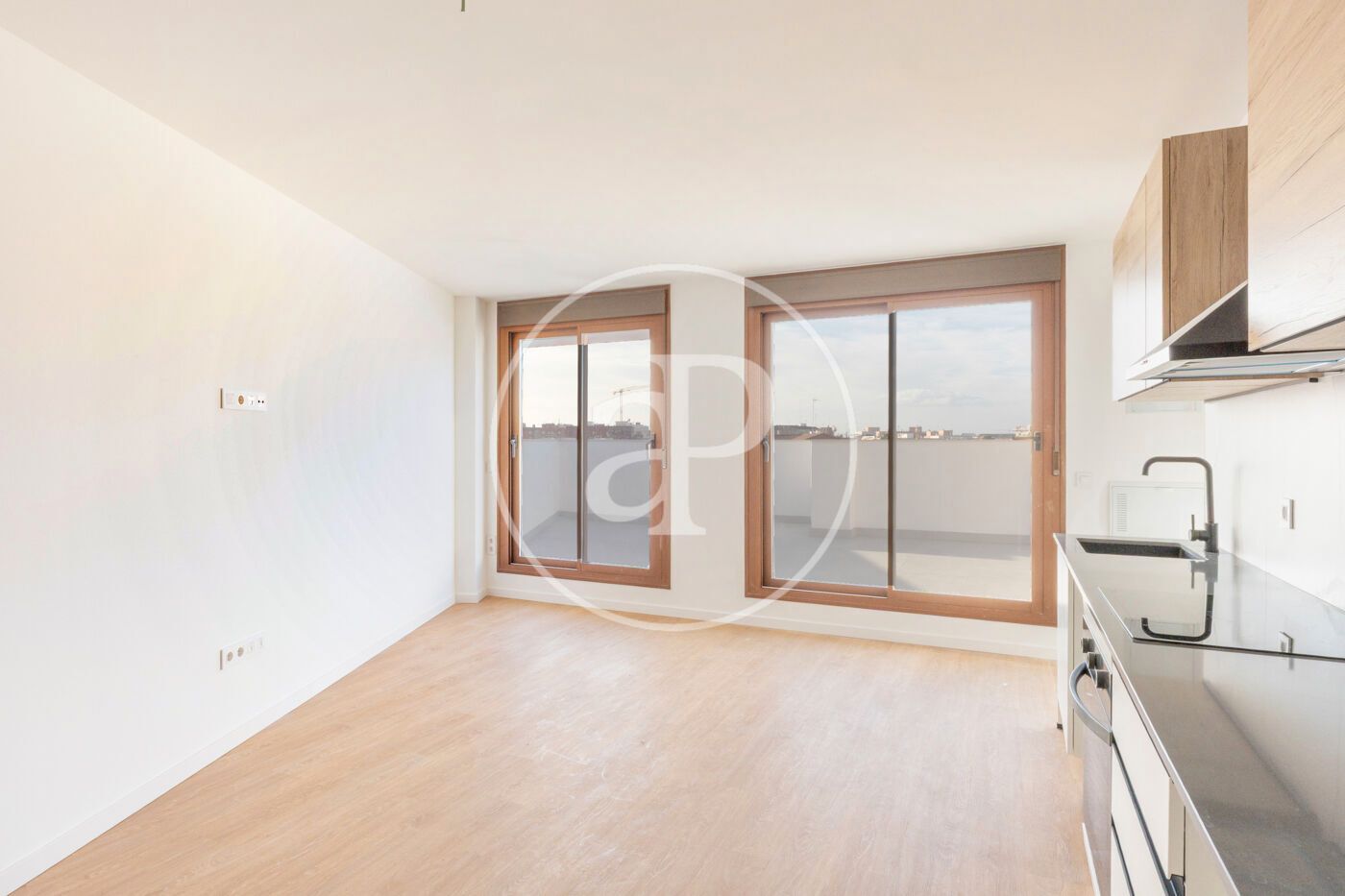 Vista exterior de Àtic en venda en  Valencia Capital amb Aire condicionat, Calefacció i Terrassa