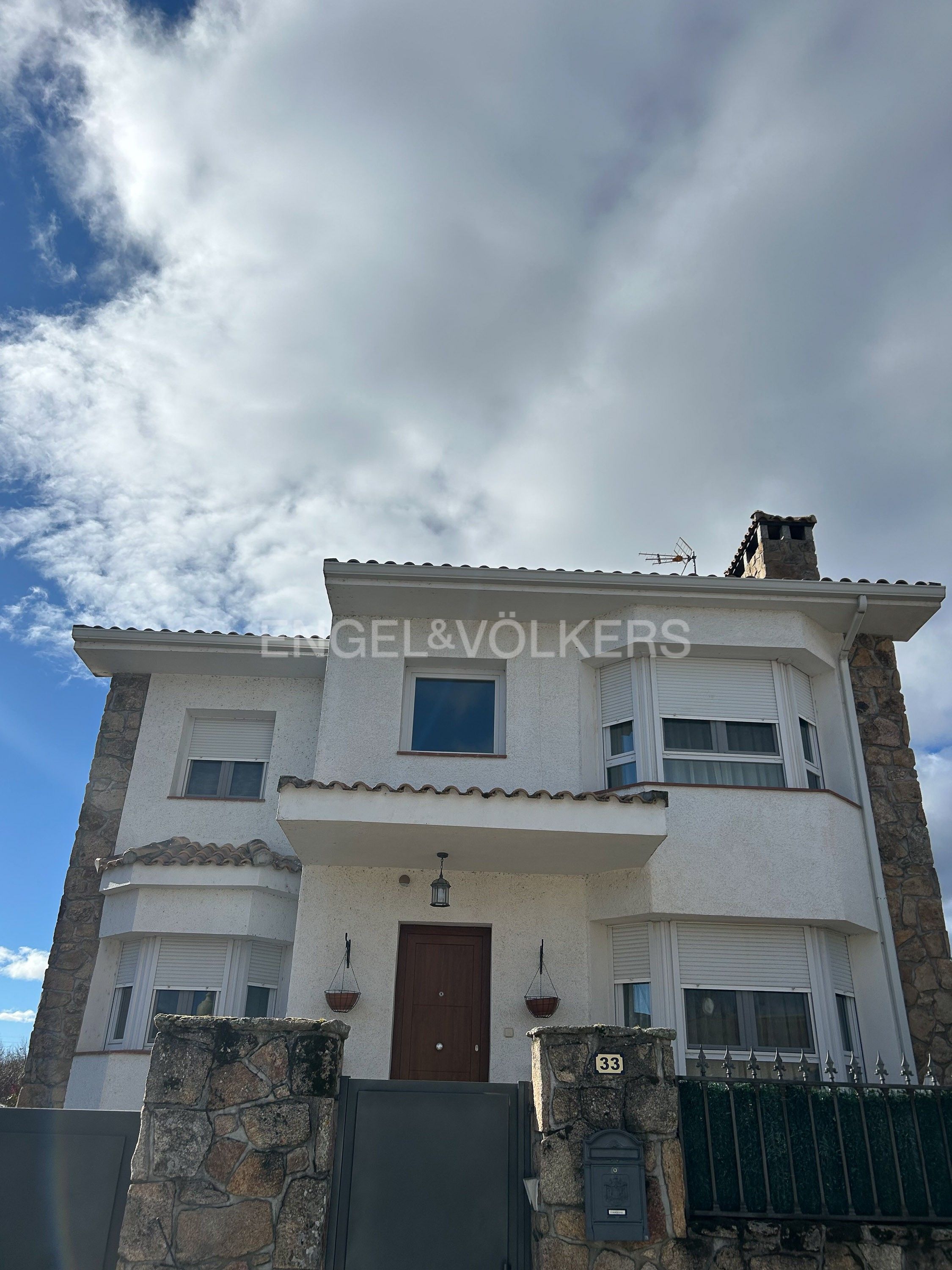 Exterior view of House or chalet for sale in Guadarrama  with Heating, Private garden and Storage room