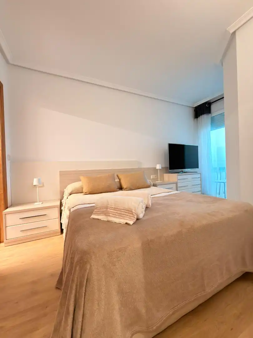 Bedroom of Flat for rent in Alicante / Alacant  with Air Conditioner, Private garden and Terrace
