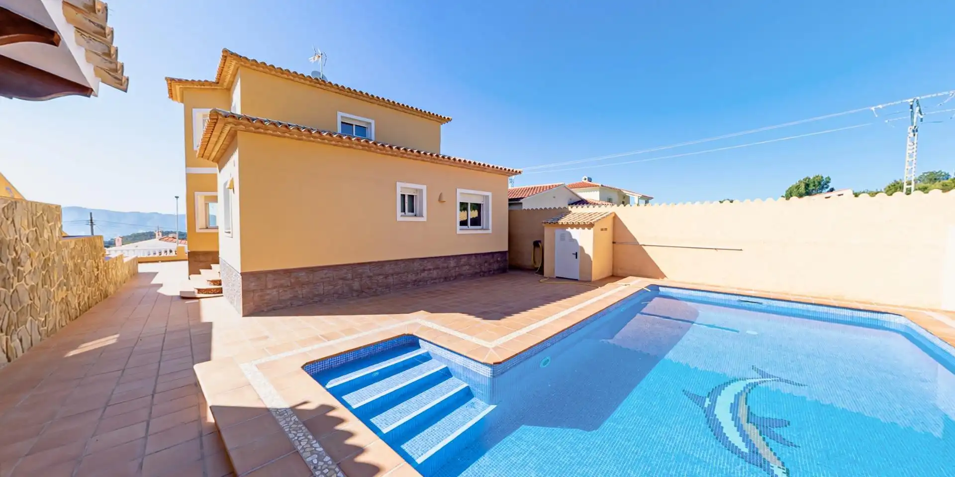 Swimming pool of Houses for sale in L'Alfàs del Pi  with Private garden, Storage room and Swimming Pool
