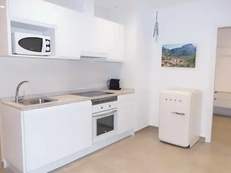 Cuina de Pis de lloguer en  Palma de Mallorca amb Aire condicionat, Calefacció i Moblat