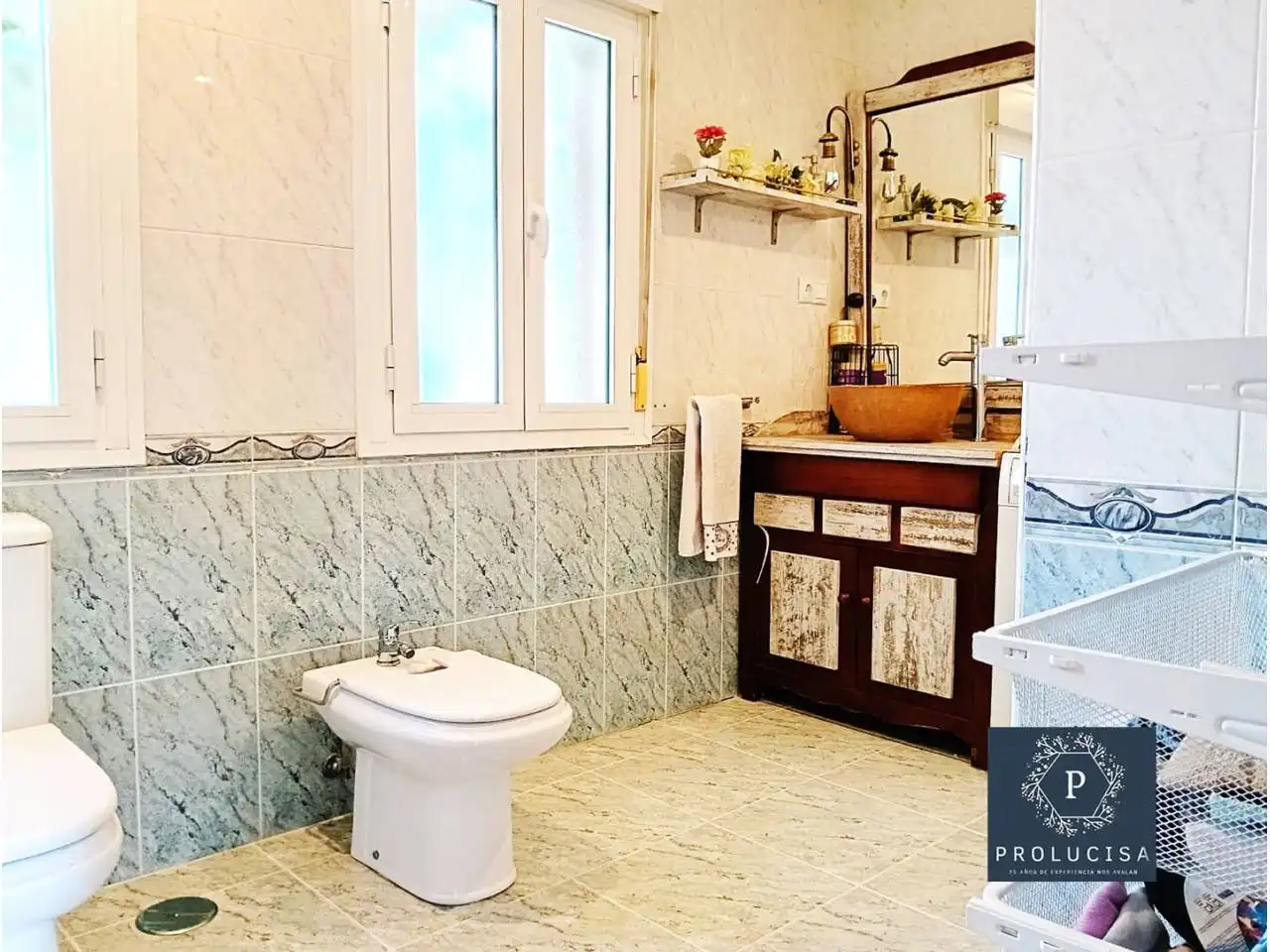 Baño de Casa o chalet en venta en Serranillos del Valle con Calefacción, Terraza y Piscina