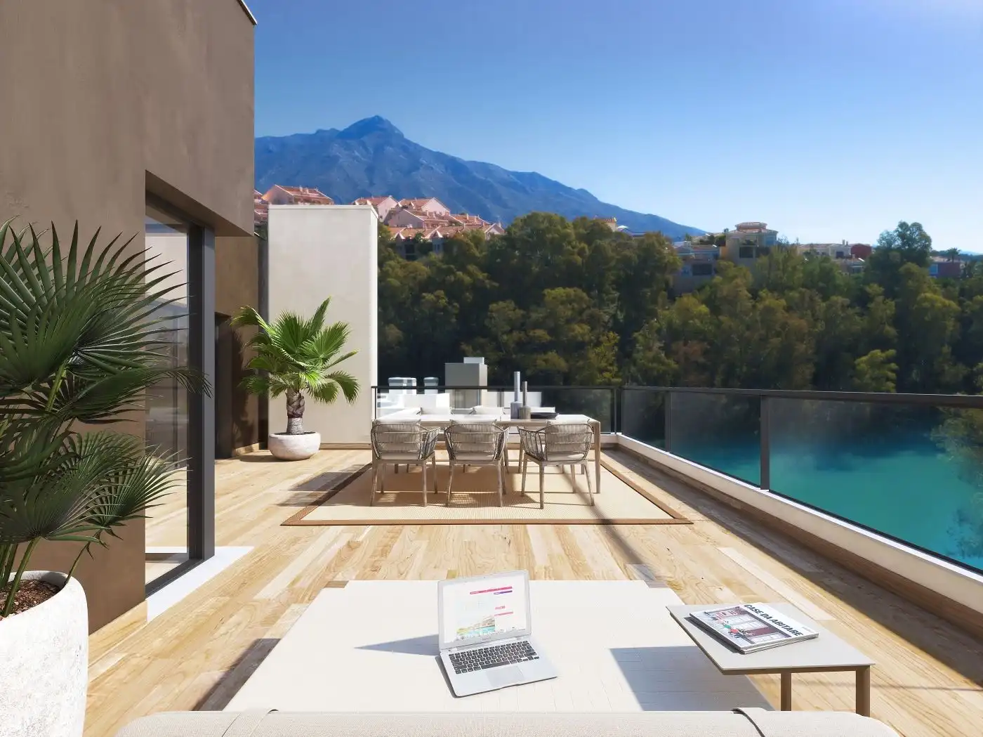 Àtic amb piscina en venda a Nueva Andalucía