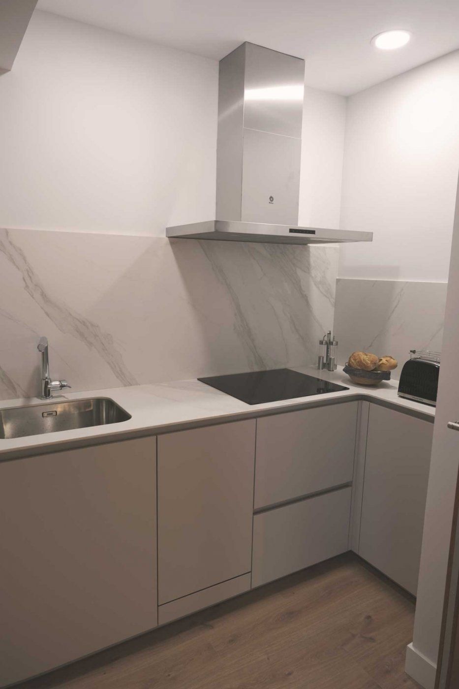 Cocina de Piso de alquiler en Getxo  con Calefacción, Terraza y Amueblado