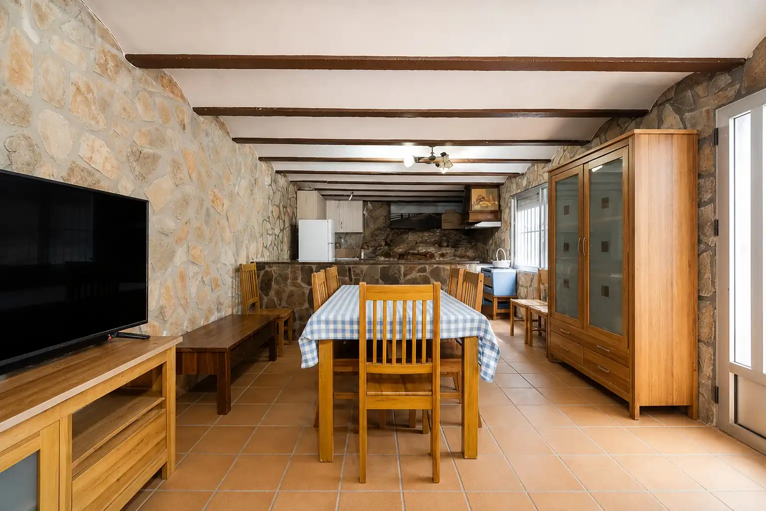 Menjador de Casa o xalet en venda en Alberic amb Jardí privat, Terrassa i Traster