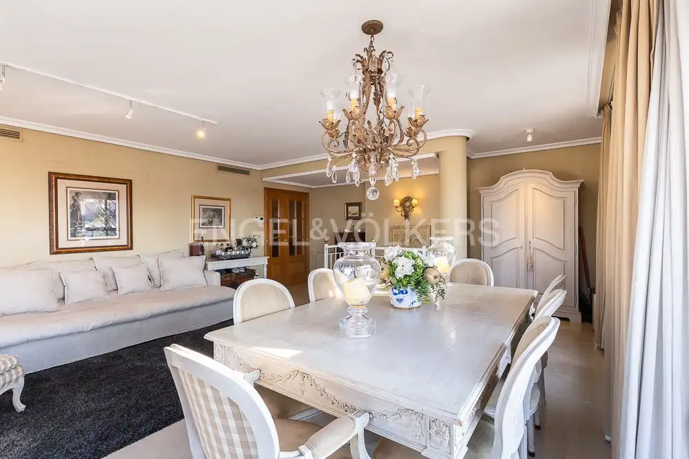 Comedor de Ático de alquiler en Valencia con Aire acondicionado, Calefacción y Terraza