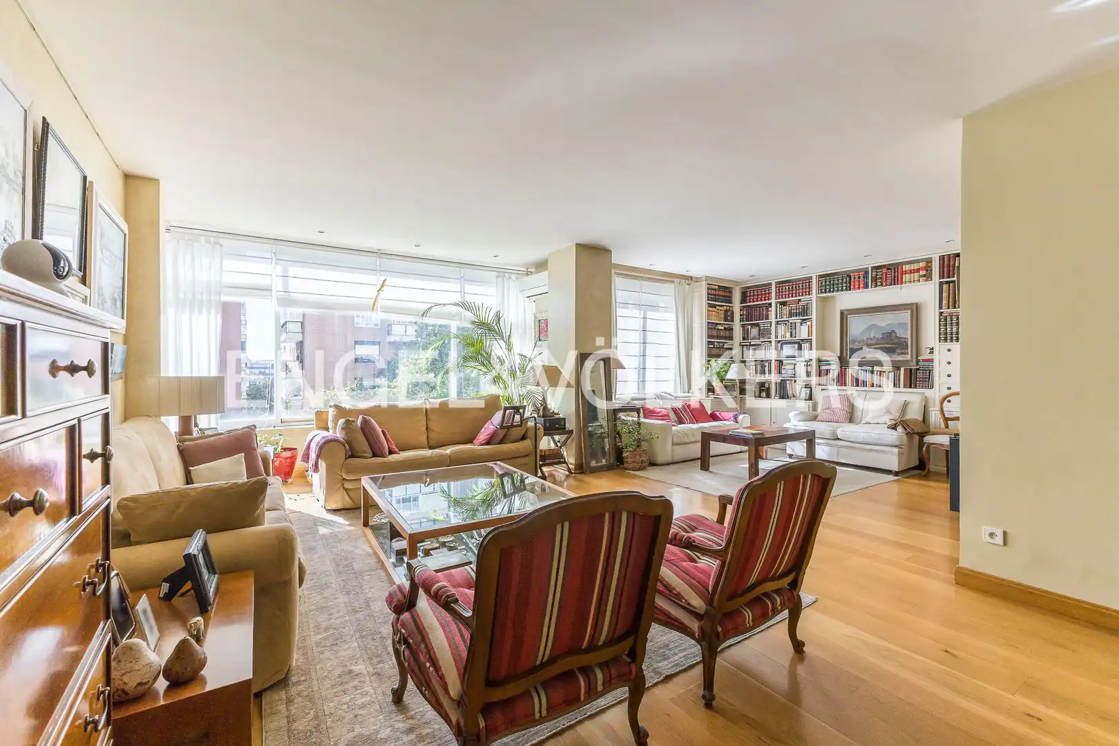 Sala de estar de Piso en venta en Chamartín
