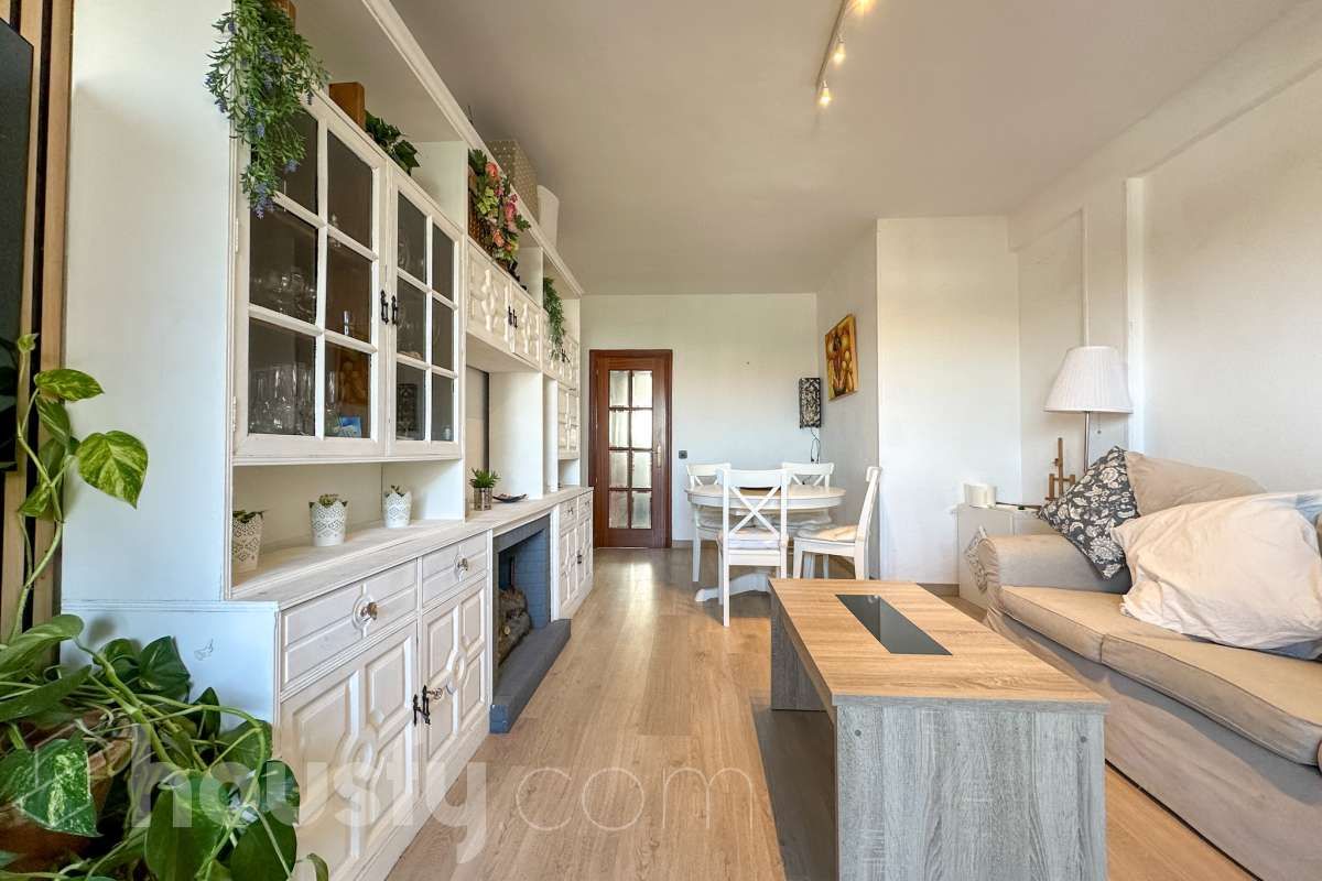 Living room of Flat for sale in  Madrid Capital  with Terrace