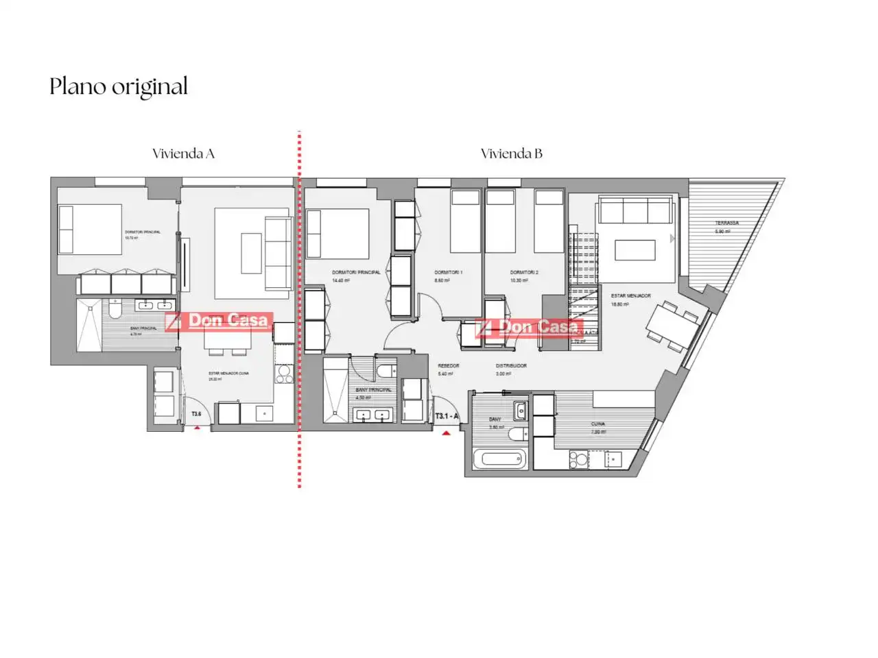 Dúplex en venta en Badalona con Terraza, Trastero y Balcón