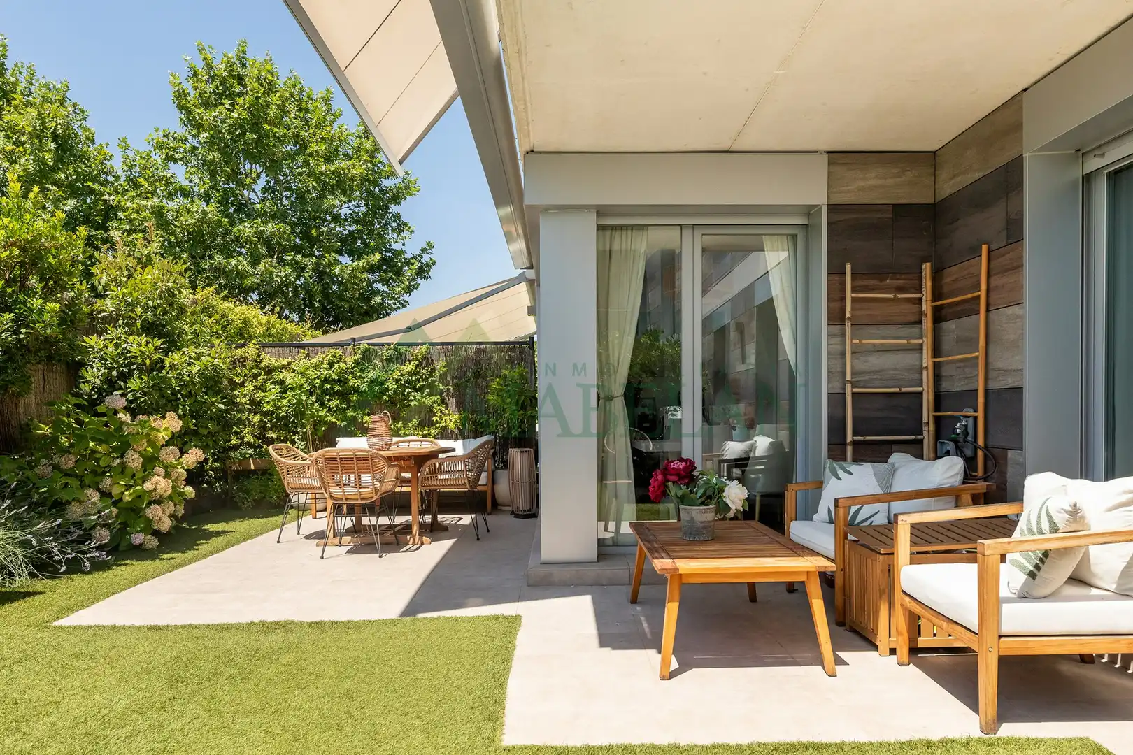 Terrace of Flat for rent in Las Rozas de Madrid  with Air Conditioner, Heating and Private garden