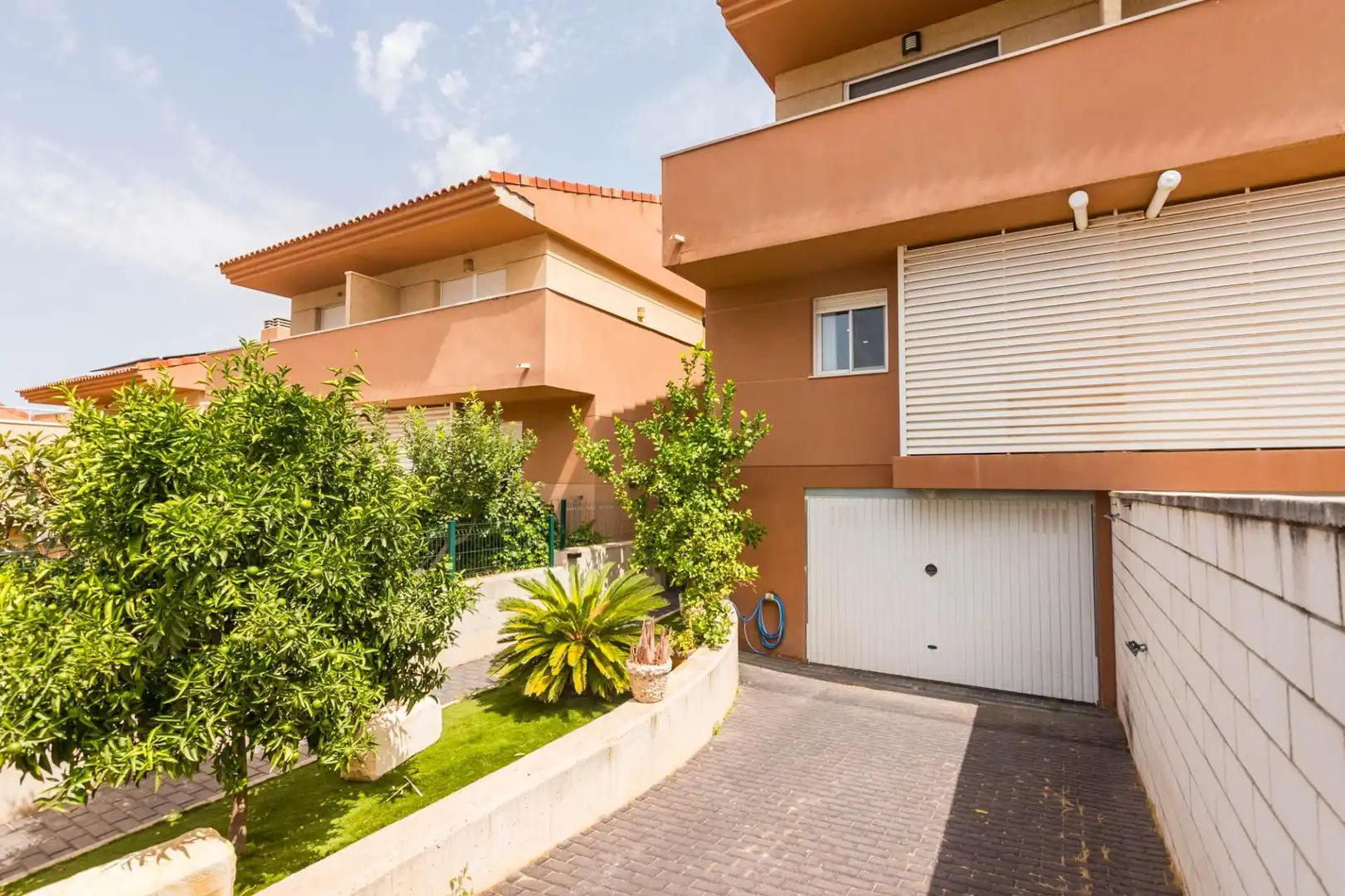 Vista exterior de Pis en venda en Murcia amb Aire condicionat, Jardí privat i Terrassa