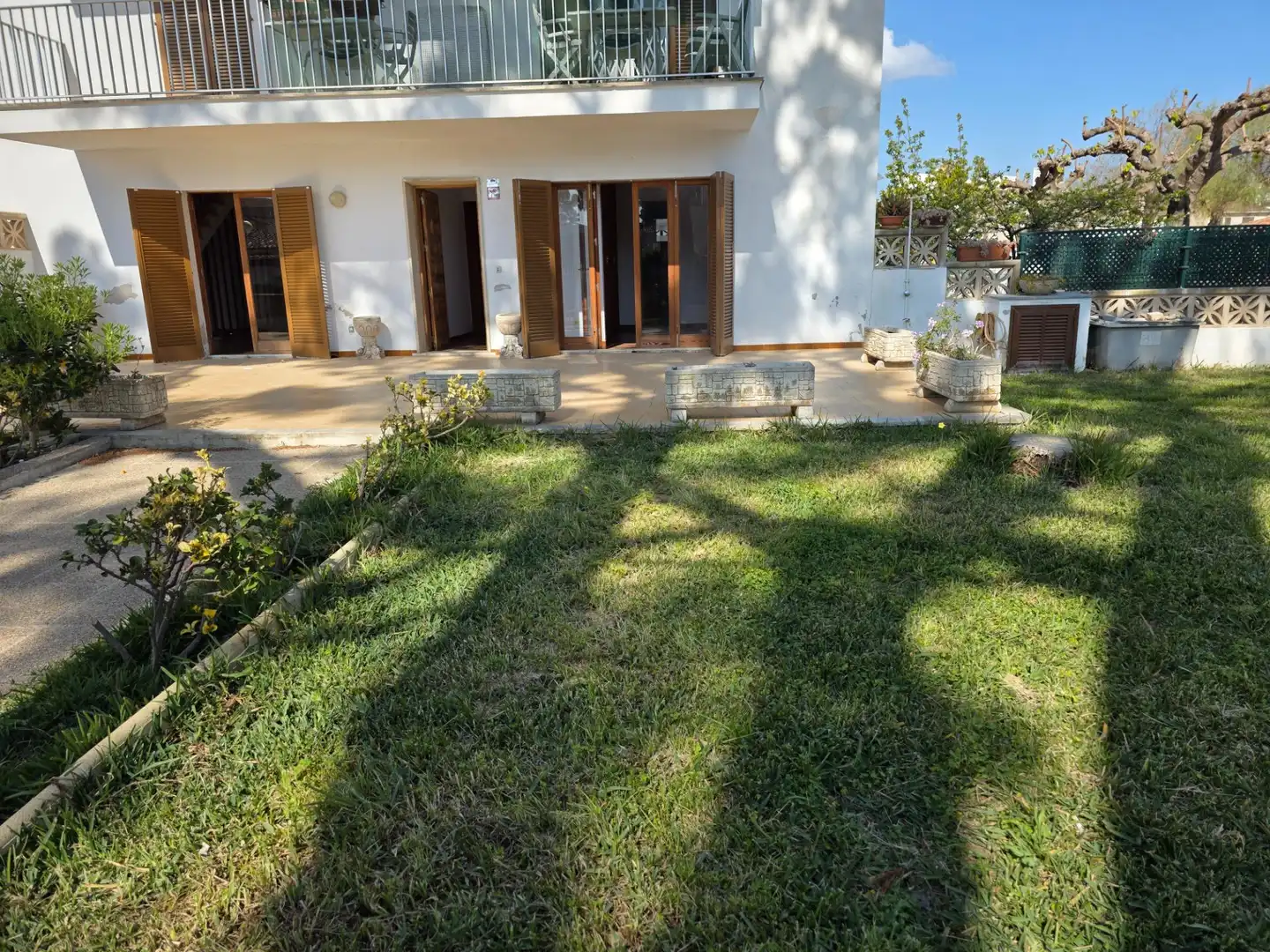 Garten von Erdgeschoss zum Verkauf in Alcúdia mit Klimaanlage, Privatgarten und Terrasse