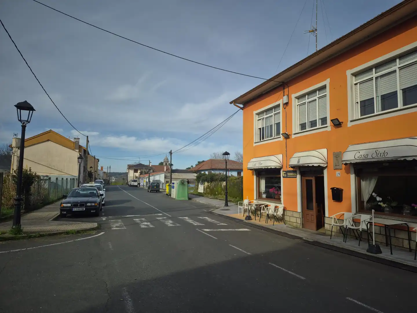 Vista exterior de Casa o chalet en venta en Moeche con Jardín privado, Trastero y Amueblado