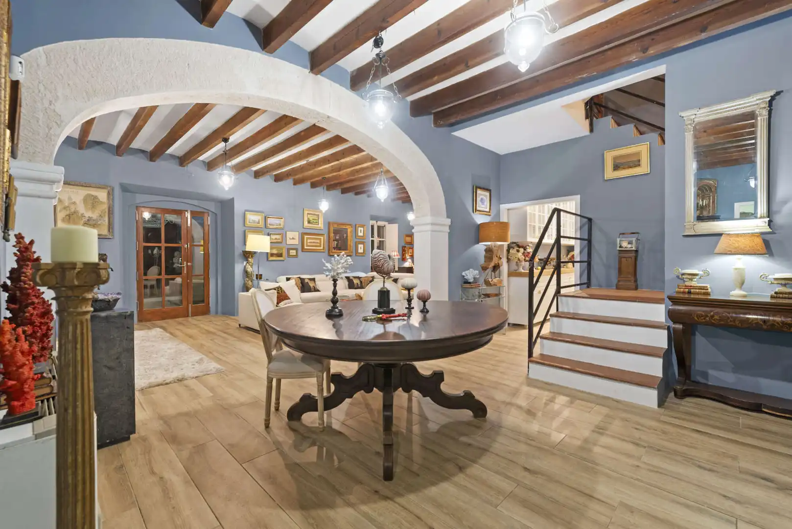 Comedor de Casa o chalet en venta en  Palma de Mallorca con Aire acondicionado, Terraza y Amueblado