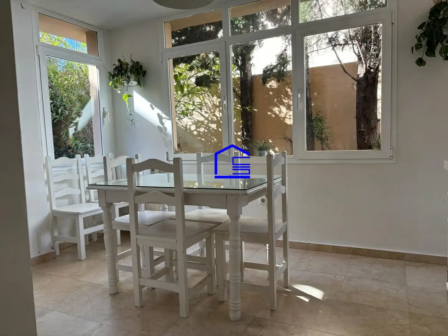 Jardín de Casa adosada en venta en El Puerto de Santa María con Aire acondicionado, Jardín privado y Amueblado