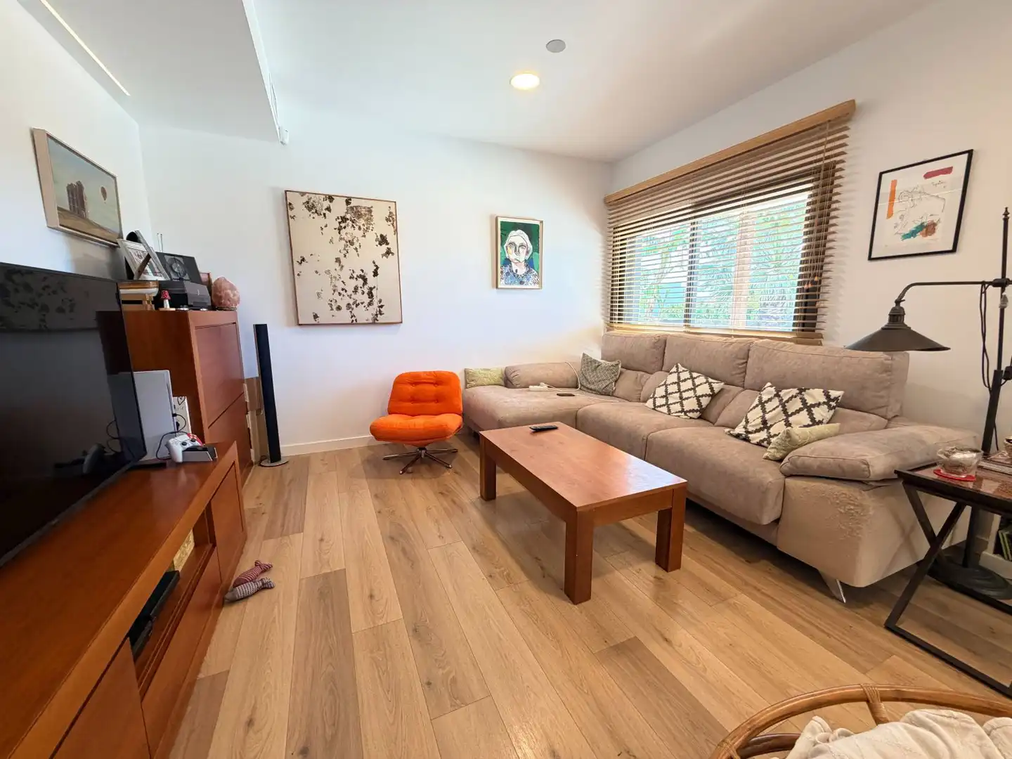 Living room of Houses for sale in Vinyols i els Arcs  with Air Conditioner, Heating and Terrace